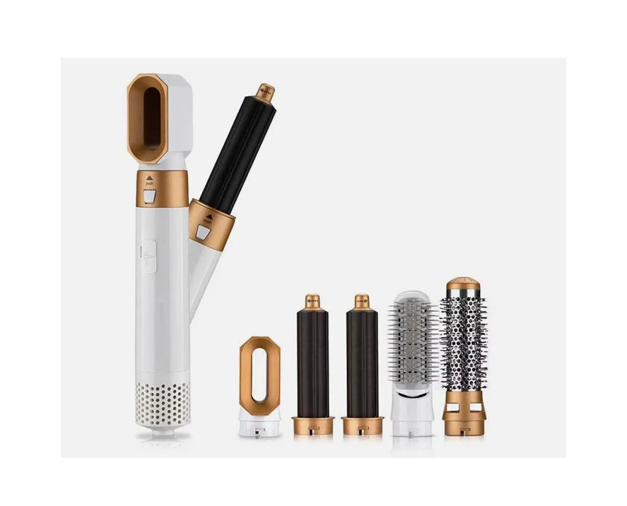 5-in-1 Hair Brush | Hot Air Styler & Hair Straightener KSA