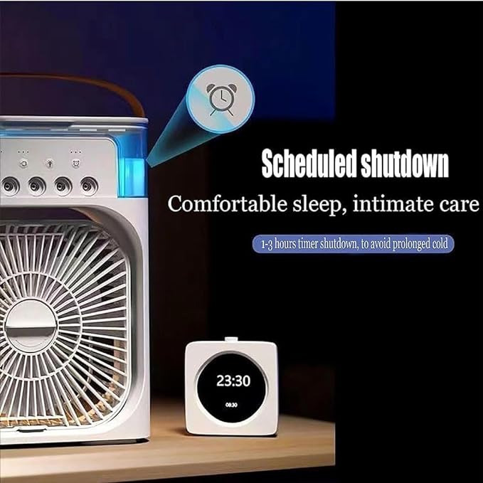 Ice Cooling Fan Mini | USB Portable Mist Fan for Room & Office KSA