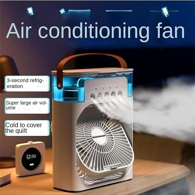 Ice Cooling Fan Mini | USB Portable Mist Fan for Room & Office KSA