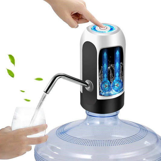 Electric Water Dispenser Pump USB Rechargeable | Portable Bottle Water Pump KSA