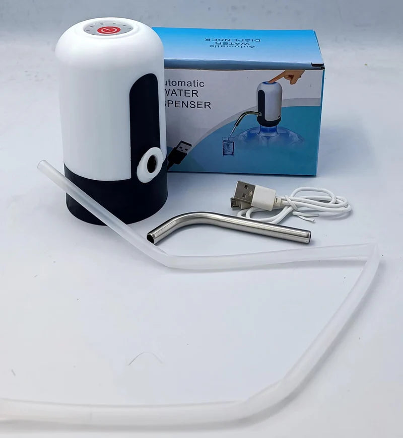 Electric Water Dispenser Pump USB Rechargeable | Portable Bottle Water Pump KSA