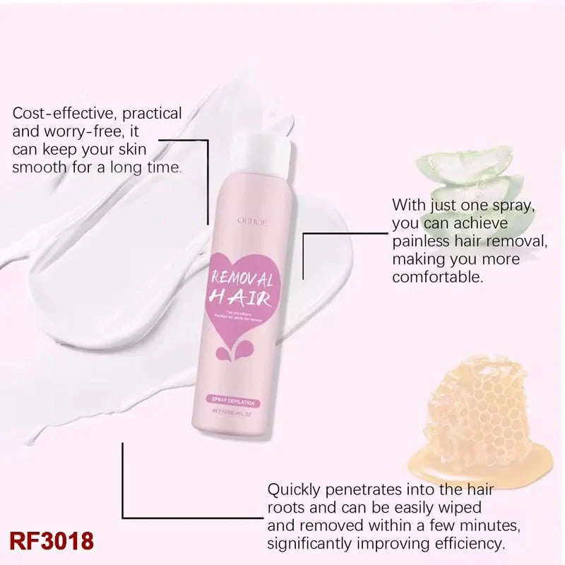 OUHOE Hair Removal Spray | Painless Depilation Spray KSA