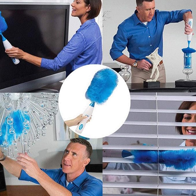 Portable Spin Cleaning Duster for Home & Office