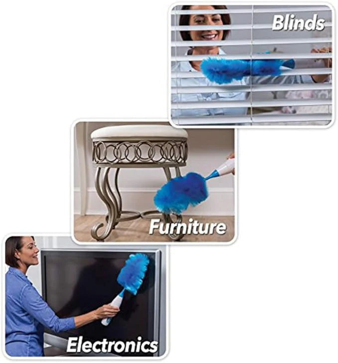 Portable Spin Cleaning Duster for Home & Office